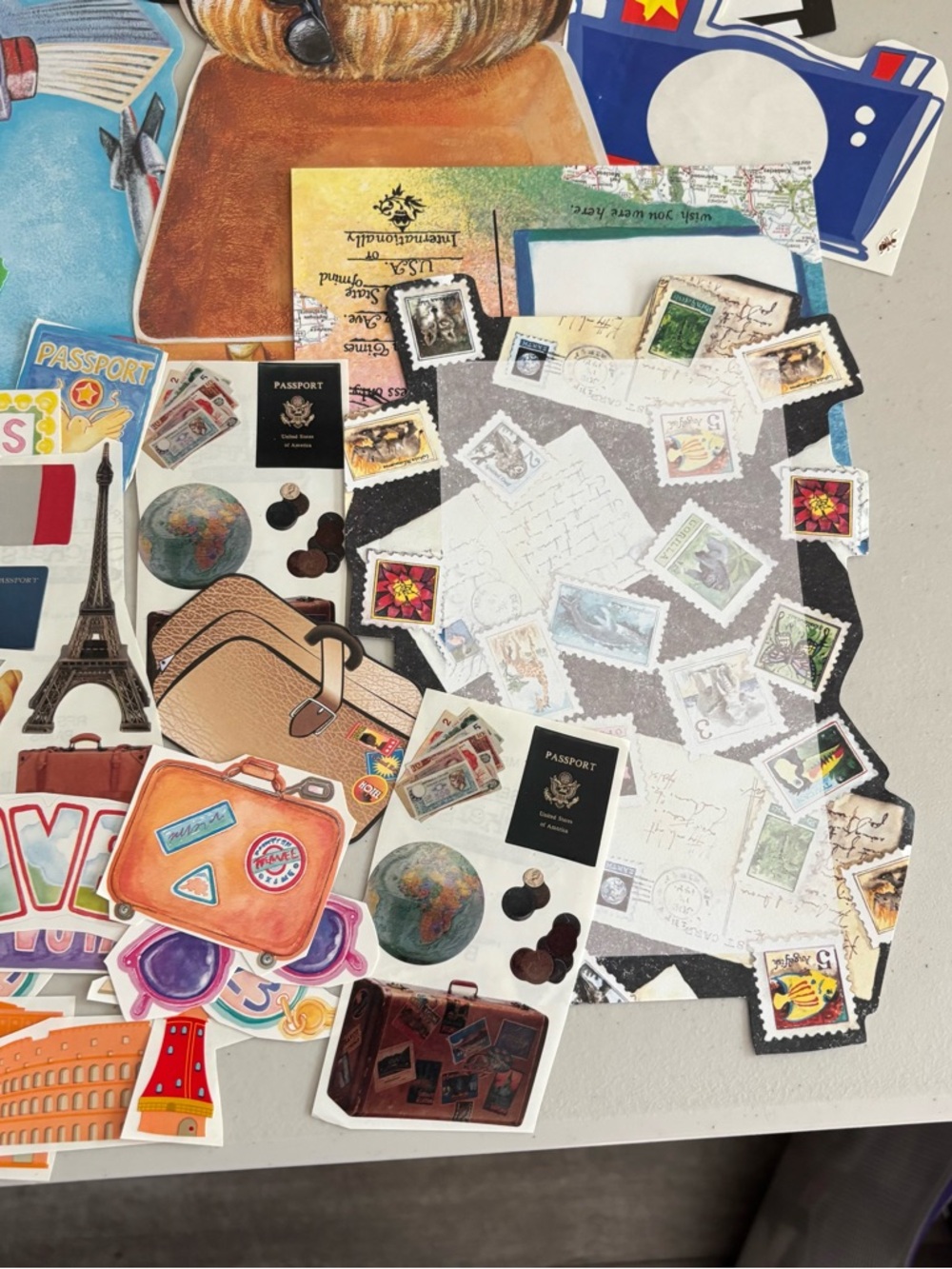 Assorted Travel-Themed Sticker Pack – Multicolor - Picture 7 of 9